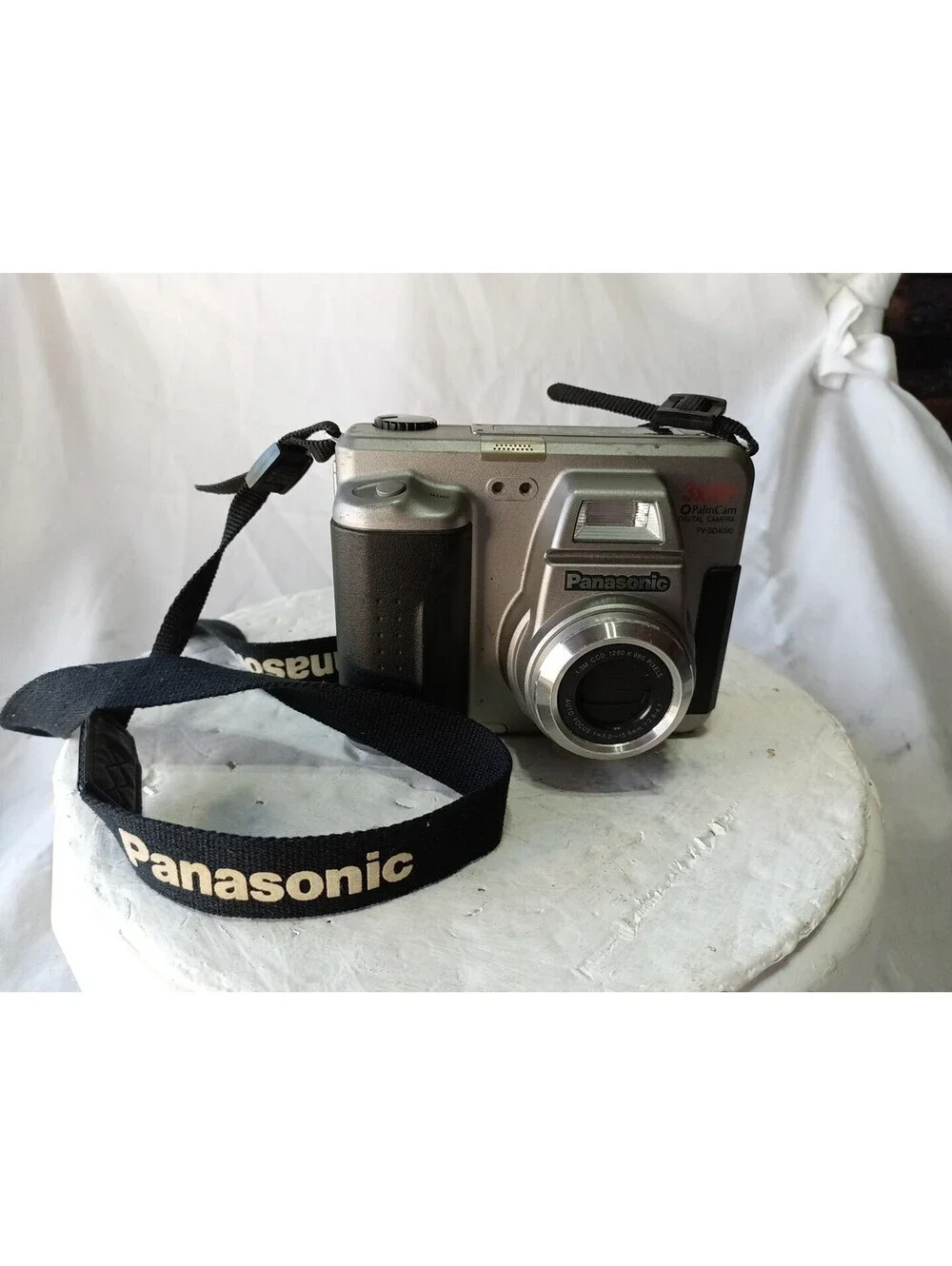 Panasonic PV-SD4090 PalmCam 1.3MP SuperDisk Camera 3x Zoom 1999 Vintage Tested